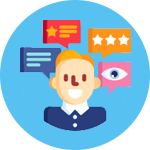 client satisfaction icon