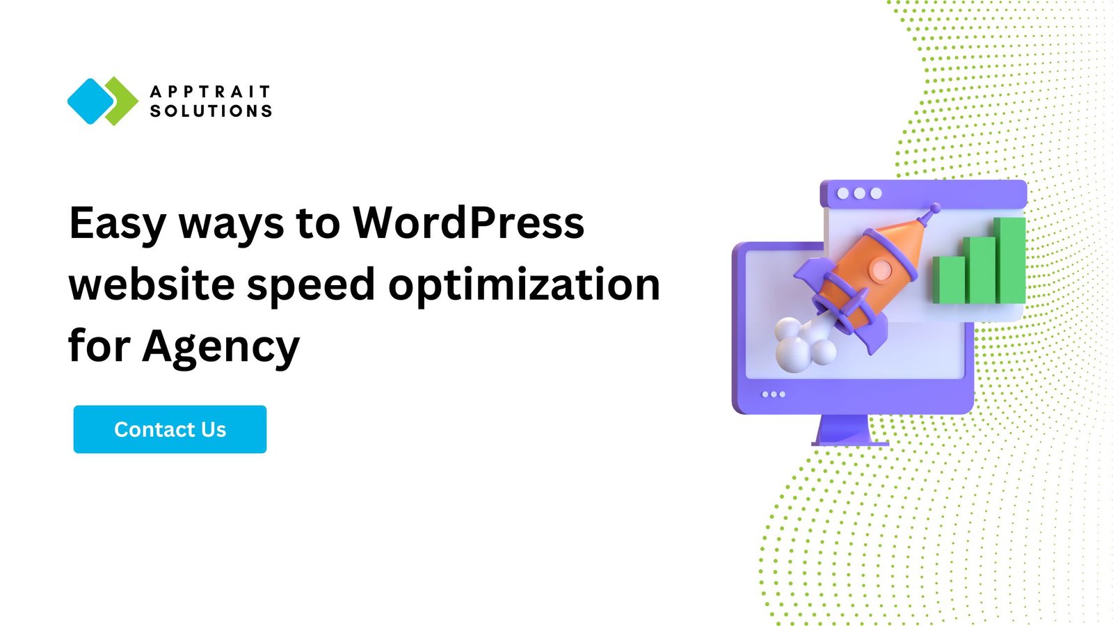 Easy ways to WordPress website speed optimization for agency